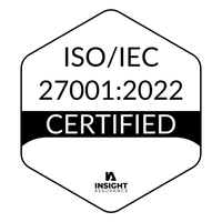 ISO/IEC 27001:2022 certified